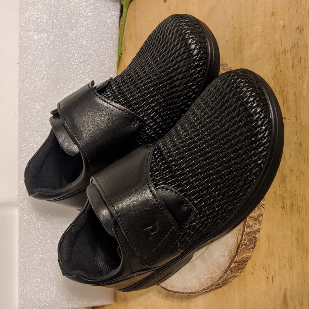 Propet Olivia Black Walking Shoes Womens Size 6.5